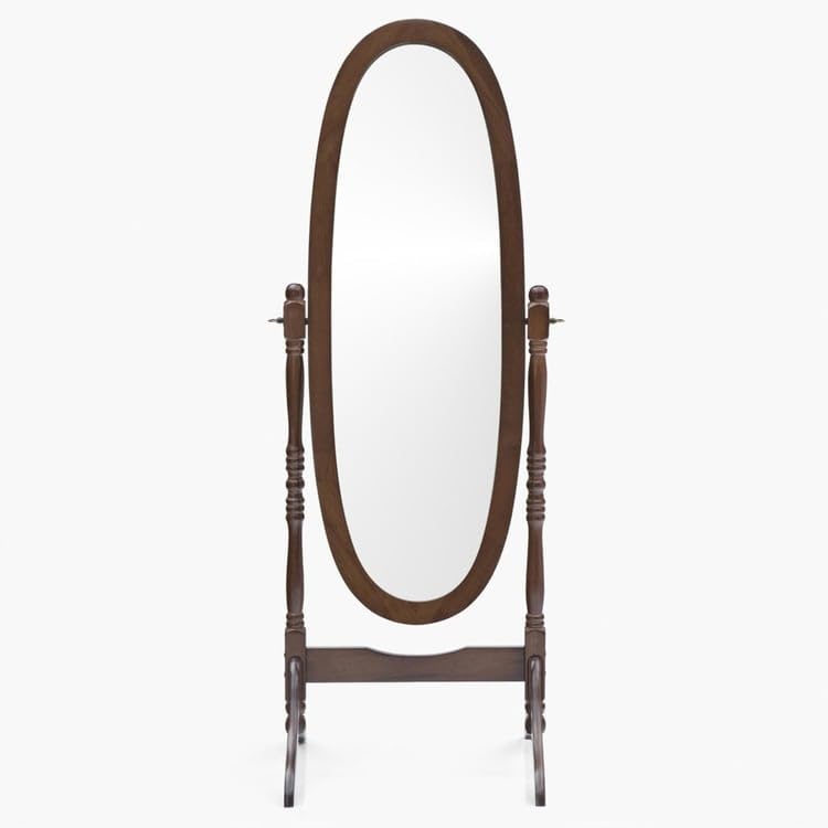 Heritage Arc Pine Standing Mirror - Image 5