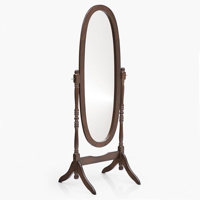 Heritage Arc Pine Standing Mirror - Image 8