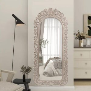 Seraphine Ornate Pine Wall Mirror
