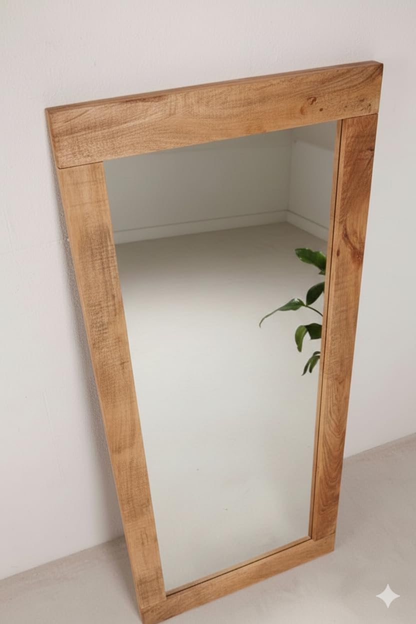 Timberline Classic Pine Floor Mirror - Image 2