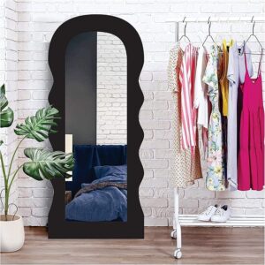 Contour Noir Pine Standing Mirror